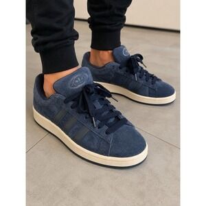 adidas Campus 00s Men's 9.5 Navy Blue Suede Sneakers JH9610 Originals